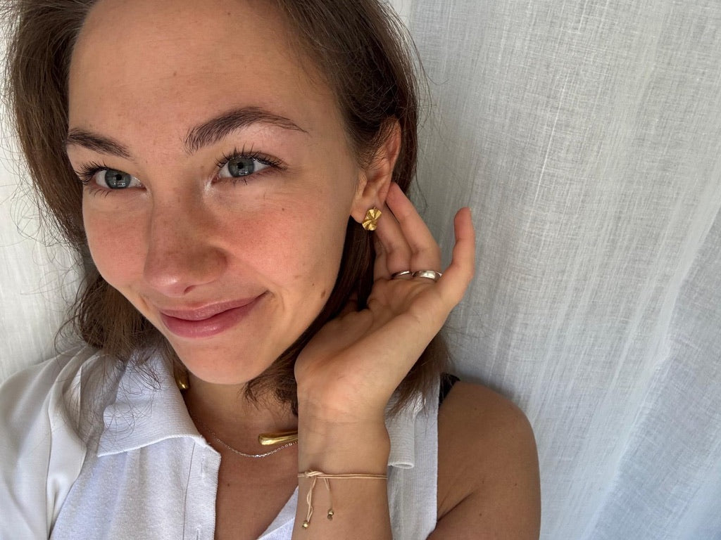 golden soul earrings gold