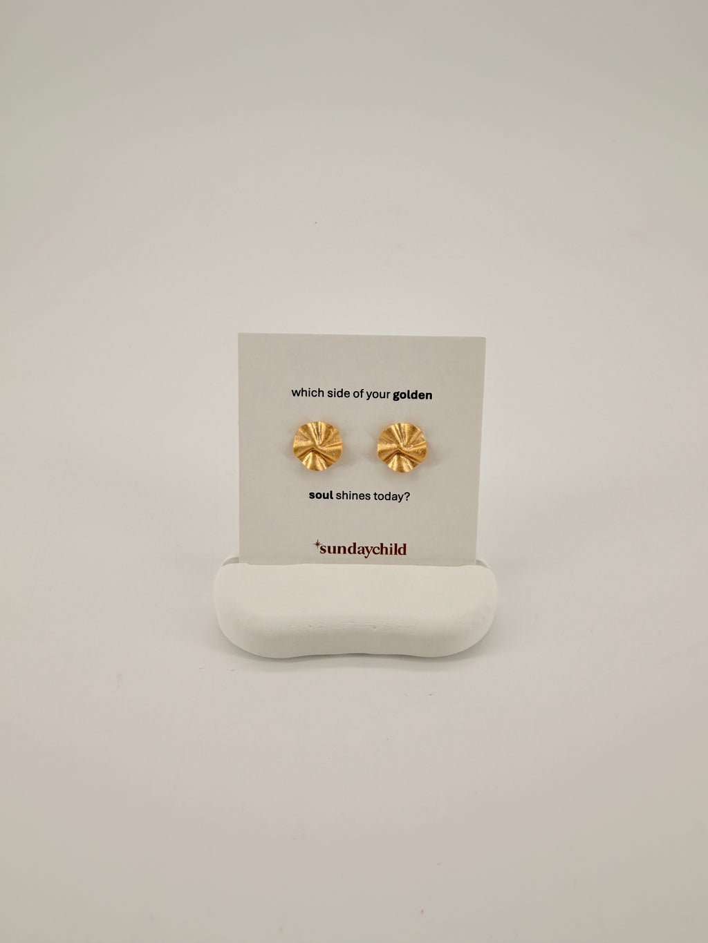 golden soul earrings gold