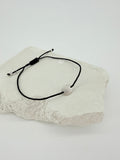 centered 2 bracelet silver