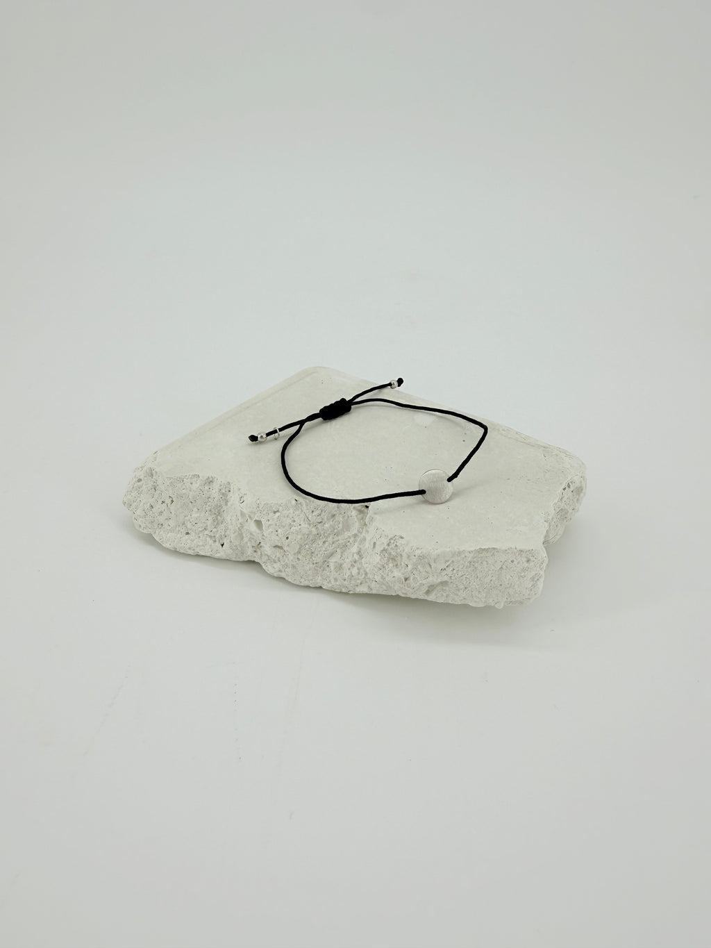centered 2 bracelet silver