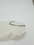 centered bracelet silver